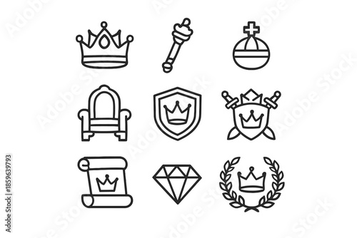 Royal Icon Set