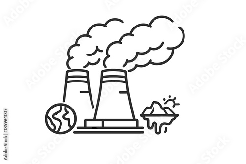 Pollution From Industrial Plants Affecting the Earth and Climate