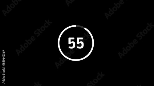 Timer Cycle Countdown 60 Sec