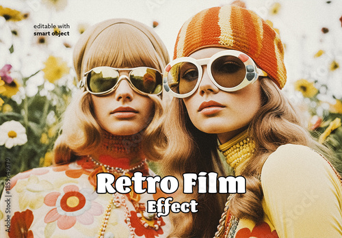 Retro Film Photo Effect