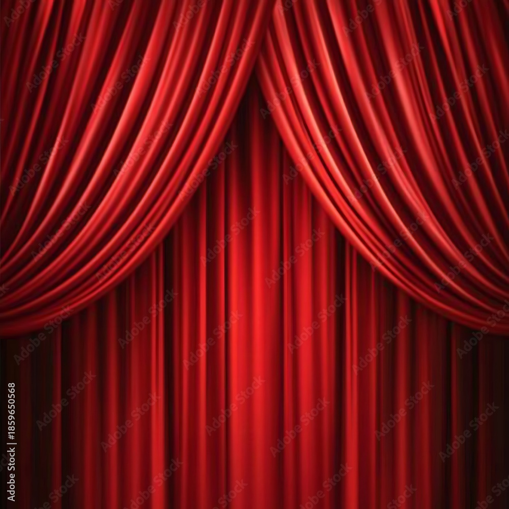 custom made wallpaper toronto digitalElegant crimson stage curtain with luxurious folds for theatrical presentations