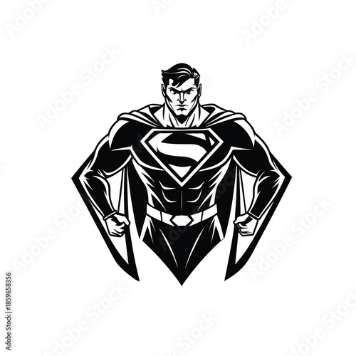 Power Reveal Action Silhouette Vector