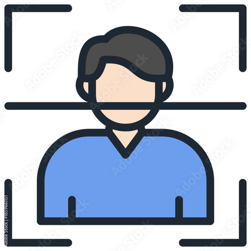 Facial Recognition Icon