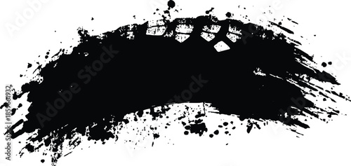 Collection of diverse black tire tracks footprints and marks isolated on a white background. Clean tire print with Overlay and transparent look. Great for car, vector, seamless, tire, track designs.
