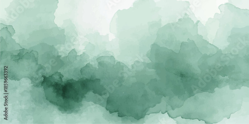 Abstract Painted Illustration. watercolor background concept, Brush stroked painting. Delicate sepia background with paint stains watercolor texture, rose beige fantasy green watercolor background.