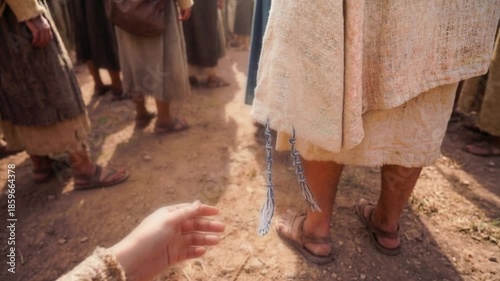 The healing of the woman with the issue of blood