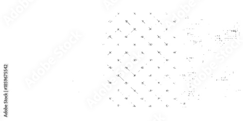 Grunge black and white background featuring artistic paint splashes and liquid ink drops in a vector illustration pattern design with a dirty textured frame