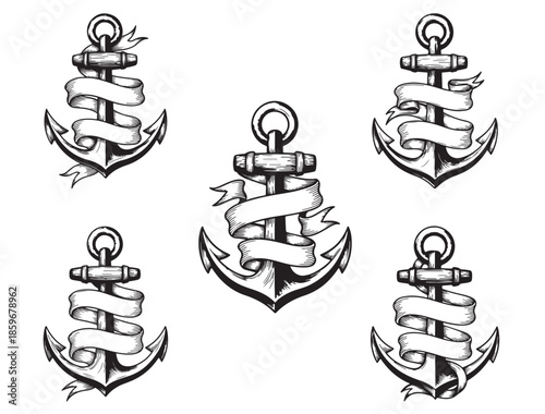 ANCHOR CLIPART SILHOUETTE