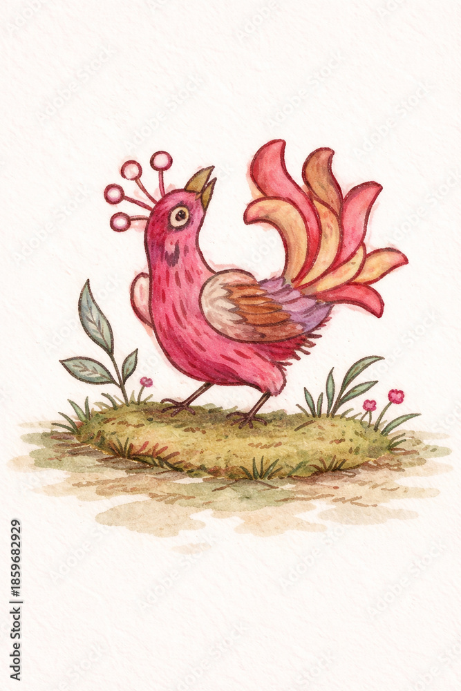 Fototapeta premium Imaginary Bird