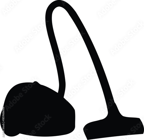 Modern Vacuum Cleaner Icon for Home Cleaning Solutions