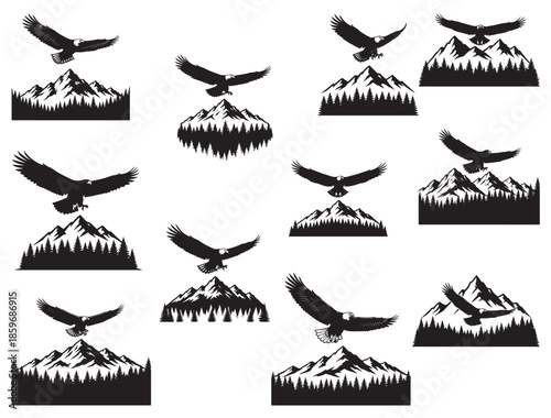 EAGLE MOUNTAIN VIEW SILHOUETTE