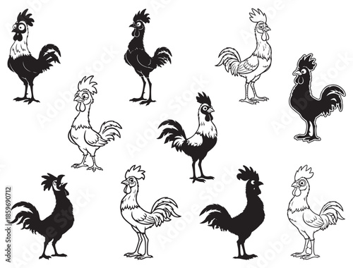 Принти на полотні HEIHEI SILHOUETTE
