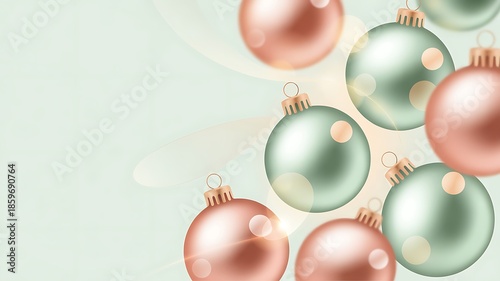 Floating holiday ornaments