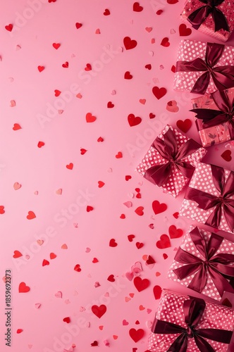 Gifts and Hearts Create a Festive Setting for a Special Celebration
