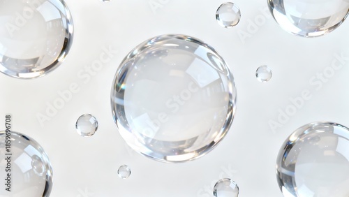glass with water drops