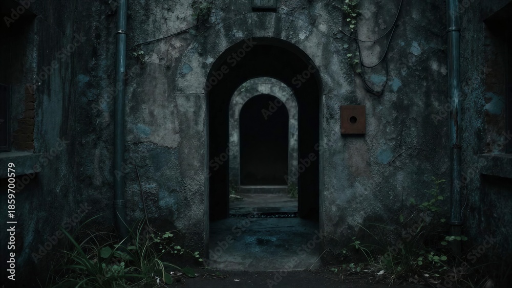 Fototapeta premium Mysterious Arched Passageway