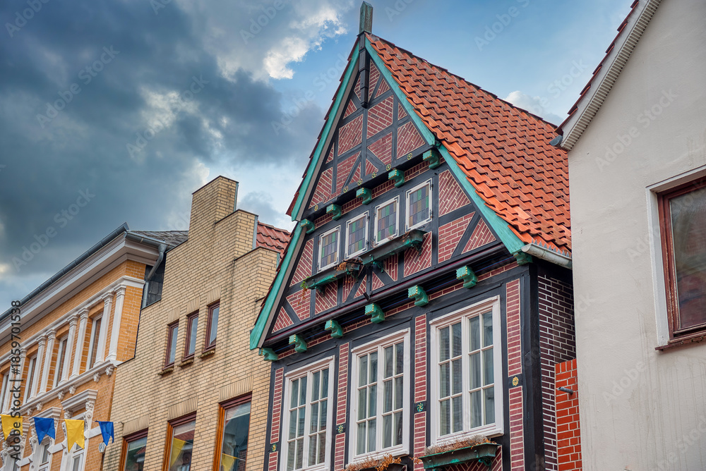 Fototapeta premium The Hanseatic City of Buxtehude is a city located in the Stade district of Lower Saxony, Germany.