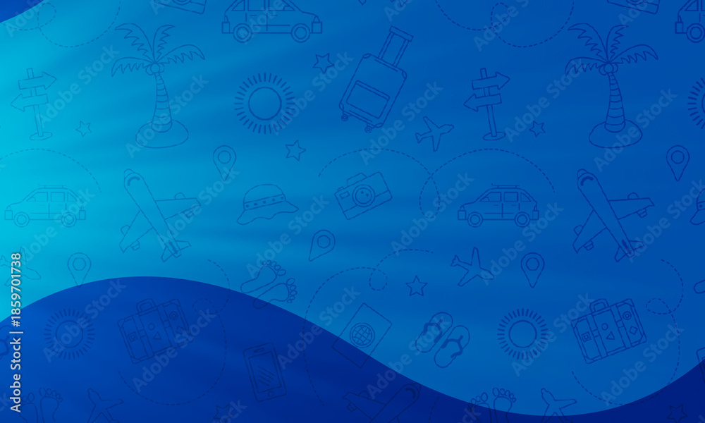 Obraz premium abstract blue background