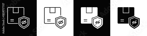 Trade Secret Icon With Variatif Black White Minimal Style