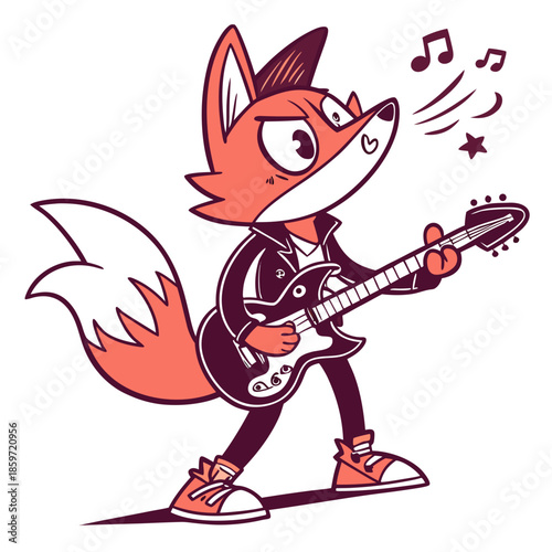 Musician Fox Guitarist
