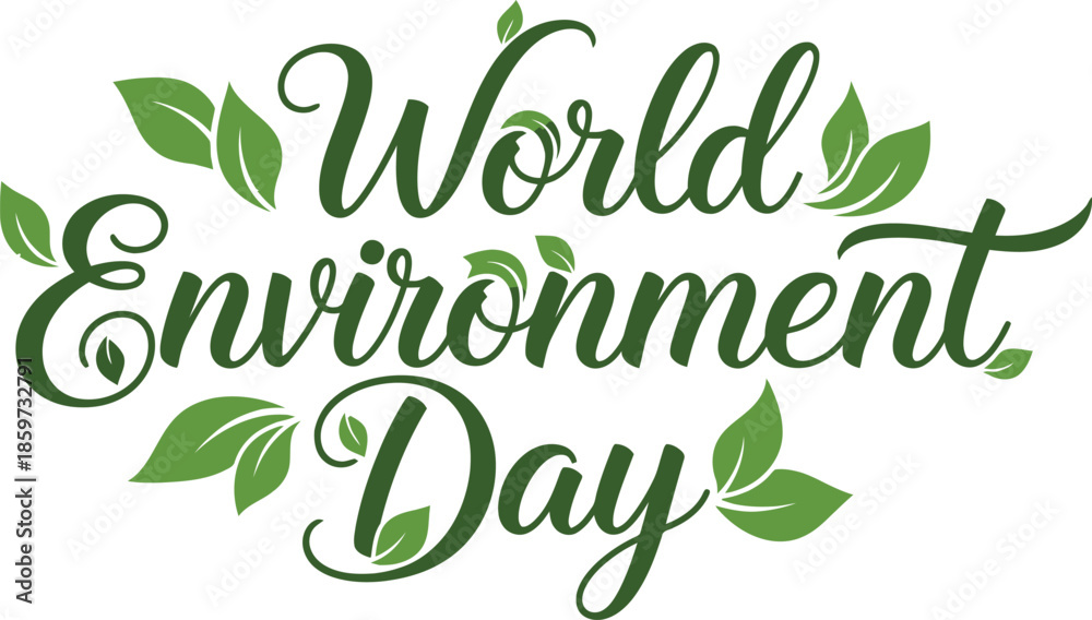 Fototapeta premium World Environment Day celebration design