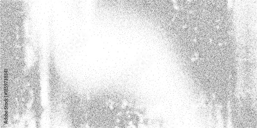 Monochrome grain gradient, light stipple dust with gentle motion feel, clean minimal noise texture background, vector illustration