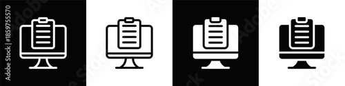Usability Dual Monochrome Icon Set