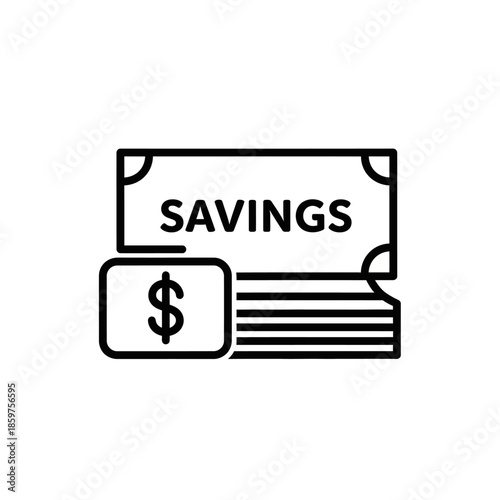 Financial Savings and Budgeting Concept with Money and Cash Notes