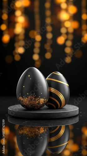 golden christmas ball