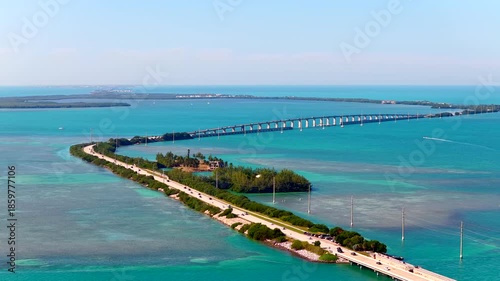 Aerial Florida Keys Overseas Highway 2025 4k