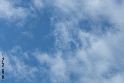 blue sky with clouds