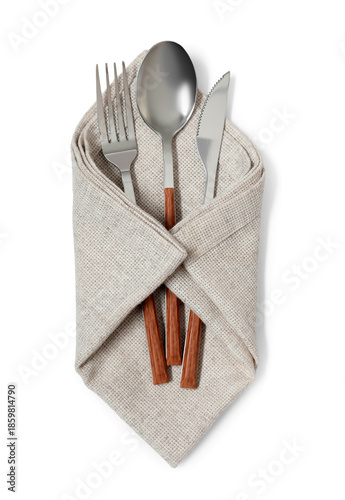Stainless steel cutlery wit...