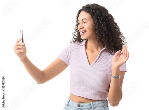 Beautiful young African-Ame...