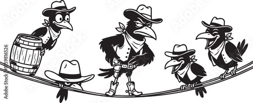 funny bird on a wire, bird, food, rose, xmas, flower, seamless, fairy tale, fantasy, art, winter, fairytale, outline, pattern, children, cat, nature, animal, coloring book, sketch, drawing, vector, il