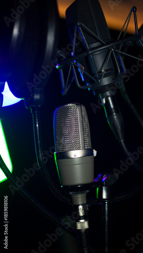 micrófono de estudio