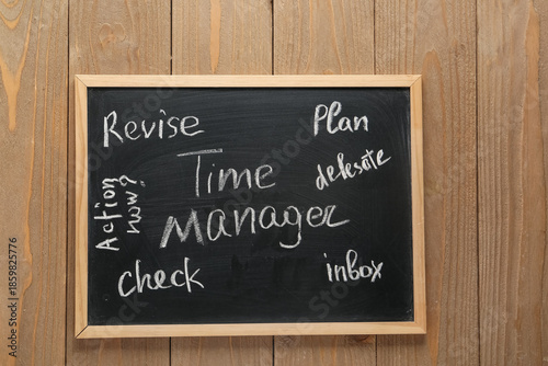 Time manager with revise, p...