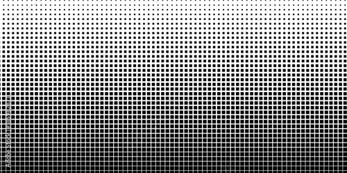 Pixel mosaic. Pixelated pattern, dispersion grayscale background. Modern hafltone illustrations
