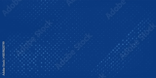 Blue pixel background. Abstract digital pattern with square elements grid. Futuristic dotted mesh with gradient geometric light art simple good led