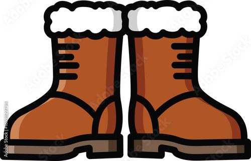 illustration of a pair of boots