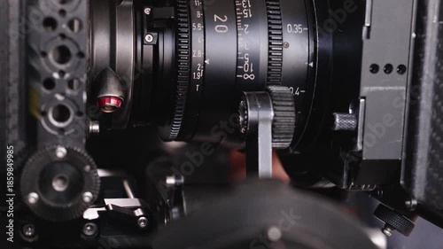 Professional Cinema Camera Lens with Moving Focus Ring