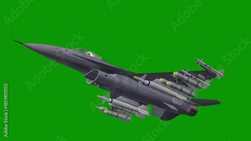 A fighter jet flying through green screen and animated chromakey background emotion design illustration motion frame gesture expression composition style figure colorful movement scene
