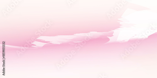 Soft Pink Sky with Wispy Clouds Dreamy Pastel Background.