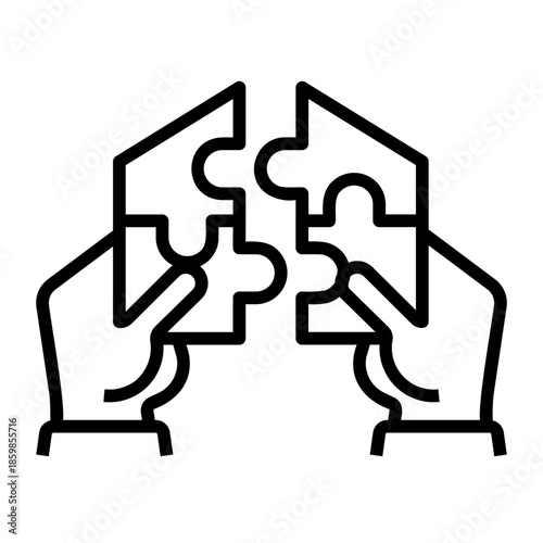 real estate agent Line Icon