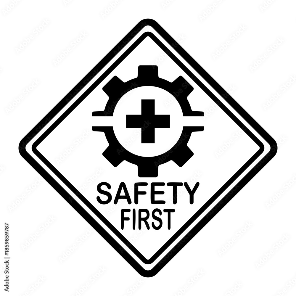 Obraz premium safety procedure Line Icon