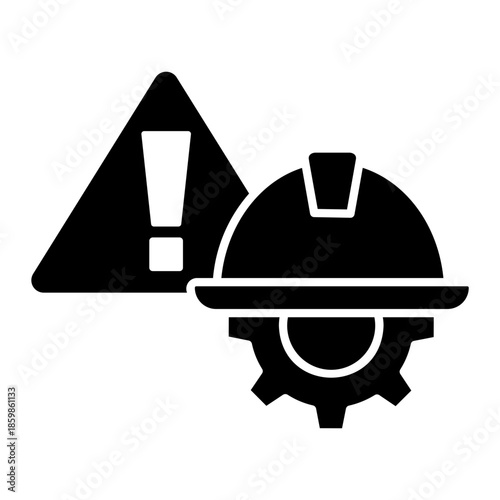 safety procedure Solid icon