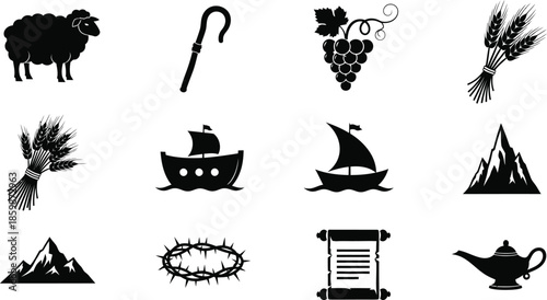 Biblical symbols and icons