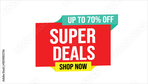 super deals up to 70% off shop now