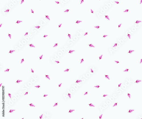 seamless floral pattern with wildfloewrs and leaves for fabric and wallpaper

