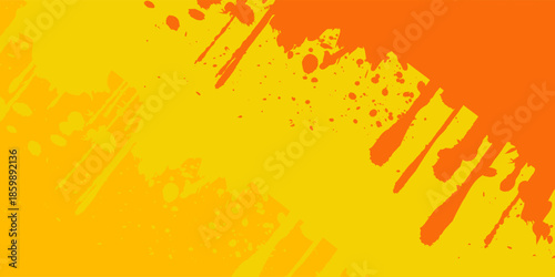 Fresh retro comic yellow background raster gradient halftone stock vector dark