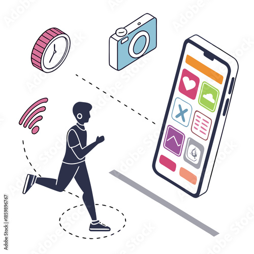 Smartphone integration in daily life